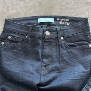 Women’s seven7 high waist skinny jeans 25